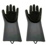 Housework Kitchen Cleaning Sillicone Bristle Gloves
