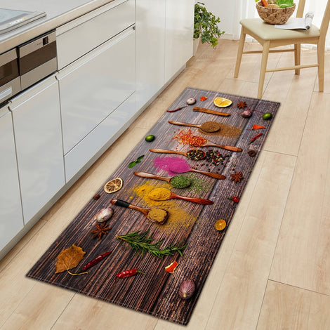Modern Style Anti-Slip Living Room Rug Kitchen & Home Entrance Doormat 100% Polyester Floor Mat