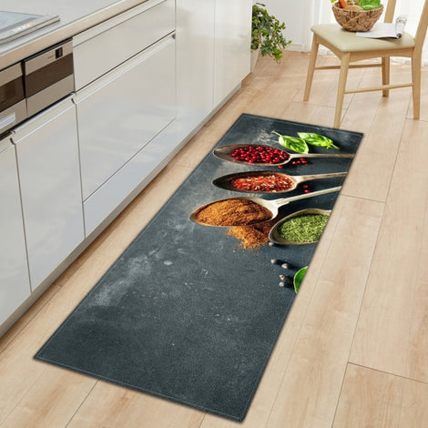 Modern Style Anti-Slip Living Room Rug Kitchen & Home Entrance Doormat 100% Polyester Floor Mat