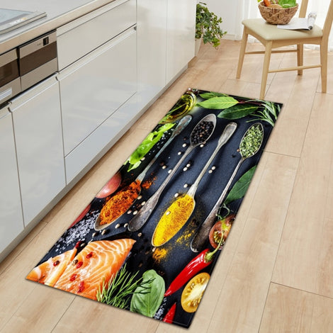 Modern Style Anti-Slip Living Room Rug Kitchen & Home Entrance Doormat 100% Polyester Floor Mat