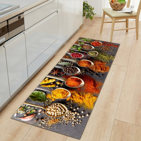 Modern Style Anti-Slip Living Room Rug Kitchen & Home Entrance Doormat 100% Polyester Floor Mat