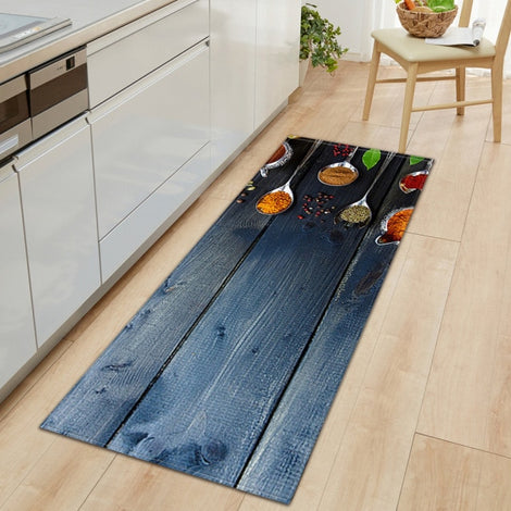 Modern Style Anti-Slip Living Room Rug Kitchen & Home Entrance Doormat 100% Polyester Floor Mat