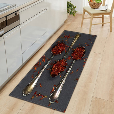 Modern Style Anti-Slip Living Room Rug Kitchen & Home Entrance Doormat 100% Polyester Floor Mat