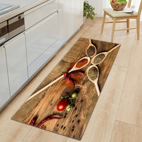 Modern Style Anti-Slip Living Room Rug Kitchen & Home Entrance Doormat 100% Polyester Floor Mat