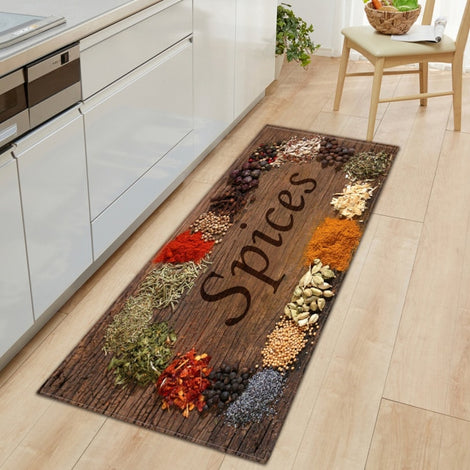 Modern Style Anti-Slip Living Room Rug Kitchen & Home Entrance Doormat 100% Polyester Floor Mat