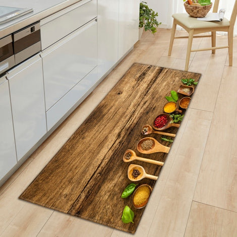 Modern Style Anti-Slip Living Room Rug Kitchen & Home Entrance Doormat 100% Polyester Floor Mat