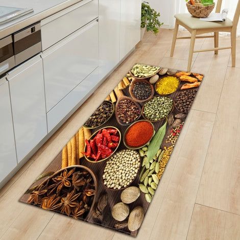 Modern Style Anti-Slip Living Room Rug Kitchen & Home Entrance Doormat 100% Polyester Floor Mat