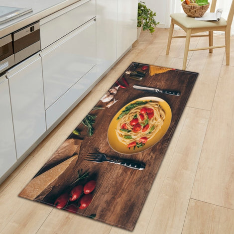 Modern Style Anti-Slip Living Room Rug Kitchen & Home Entrance Doormat 100% Polyester Floor Mat