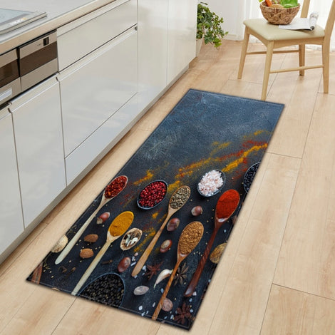 Modern Style Anti-Slip Living Room Rug Kitchen & Home Entrance Doormat 100% Polyester Floor Mat