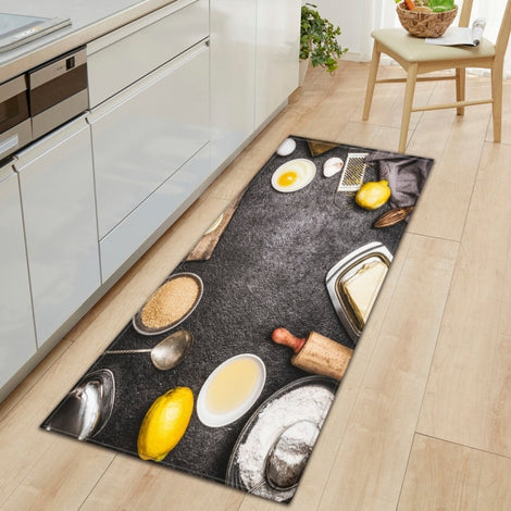 Modern Style Anti-Slip Living Room Rug Kitchen & Home Entrance Doormat 100% Polyester Floor Mat