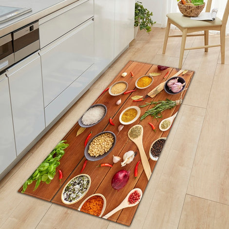 Modern Style Anti-Slip Living Room Rug Kitchen & Home Entrance Doormat 100% Polyester Floor Mat